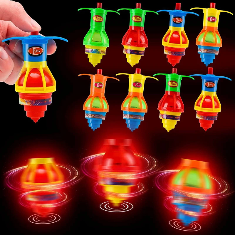 Lighting Mcqueen Decor - 10-20 шт., светящийся вращающийся гироскоп, детские