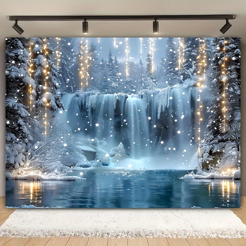 Elements Lighting Decor - Фоновая ткань «Рождественская фантазия» — Яркие