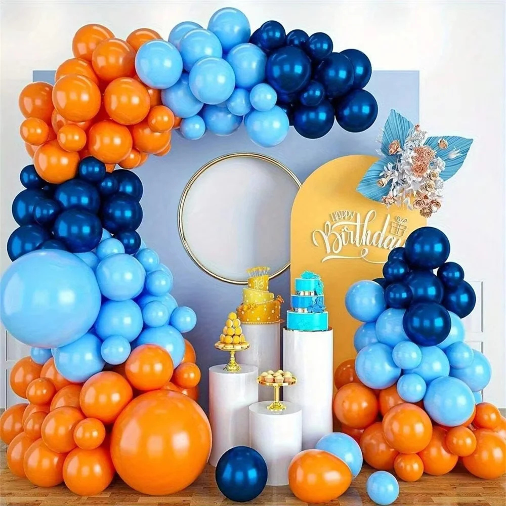 Orange Lighting Decor - Набор из 94 синих воздушных шаров