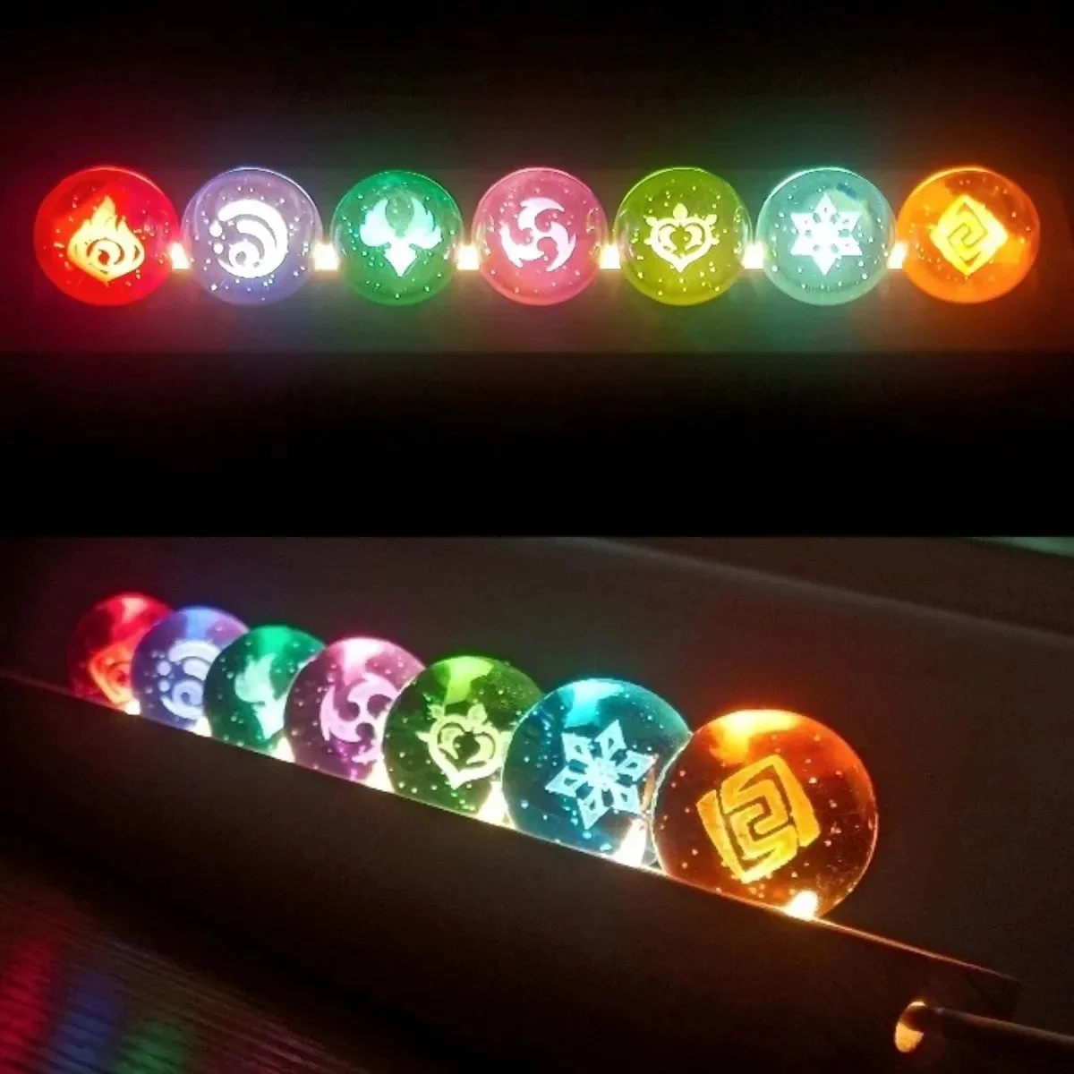 Elements Lighting Decor - Игра Genshin Impact Хрустальный шар Фигурка