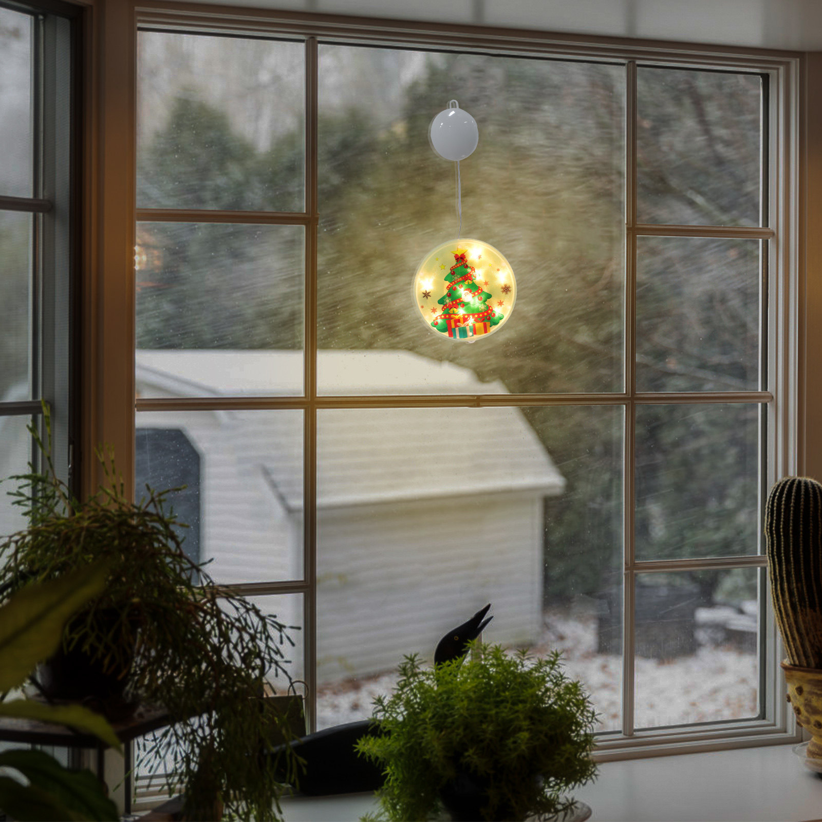 Elements Lighting Decor - 1 шт. Рождественский светодиодный подвесной светильник,