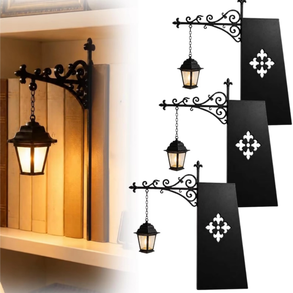 Led Lighting Decor - Декоративный светильник-фонарь для библиотеки, ретро-лампа для