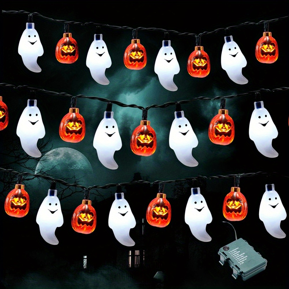 Orange Lighting Decor - Светодиодная гирлянда на батарейках в виде