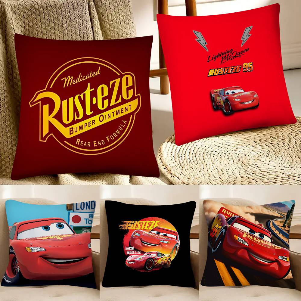 Модная квадратная наволочка с  – обзор и цена Lighting Mcqueen Decor