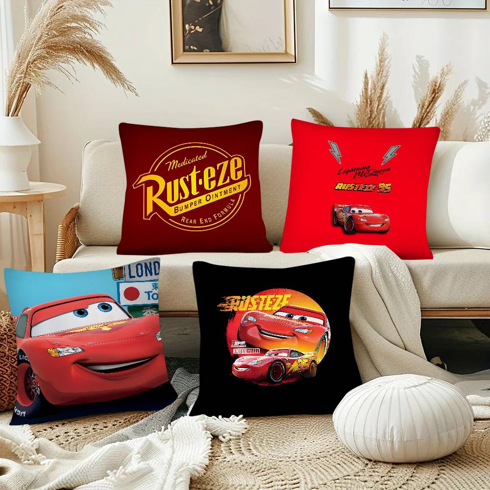 Модная квадратная наволочка с  – обзор и цена Lighting Mcqueen Decor