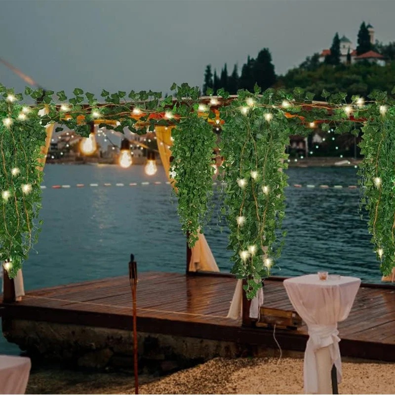 Зеленый плющ 210 см светодиодн – обзор и цена Wall Decor Lighting Tree