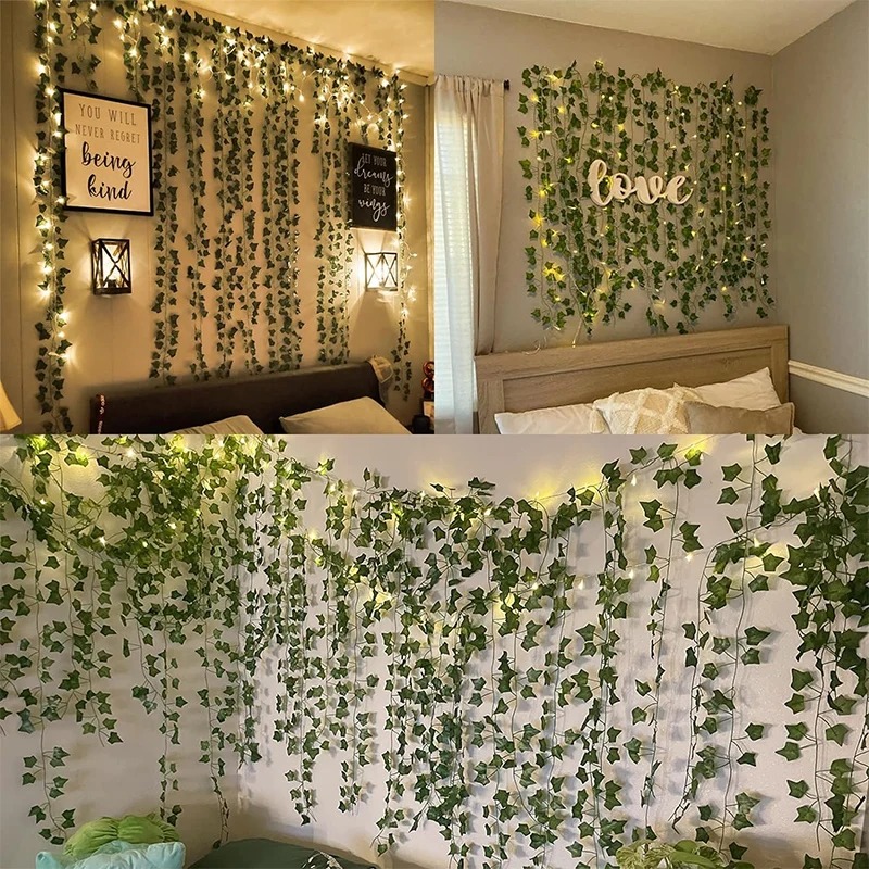 Зеленый плющ 210 см светодиодн – обзор и цена Wall Decor Lighting Tree