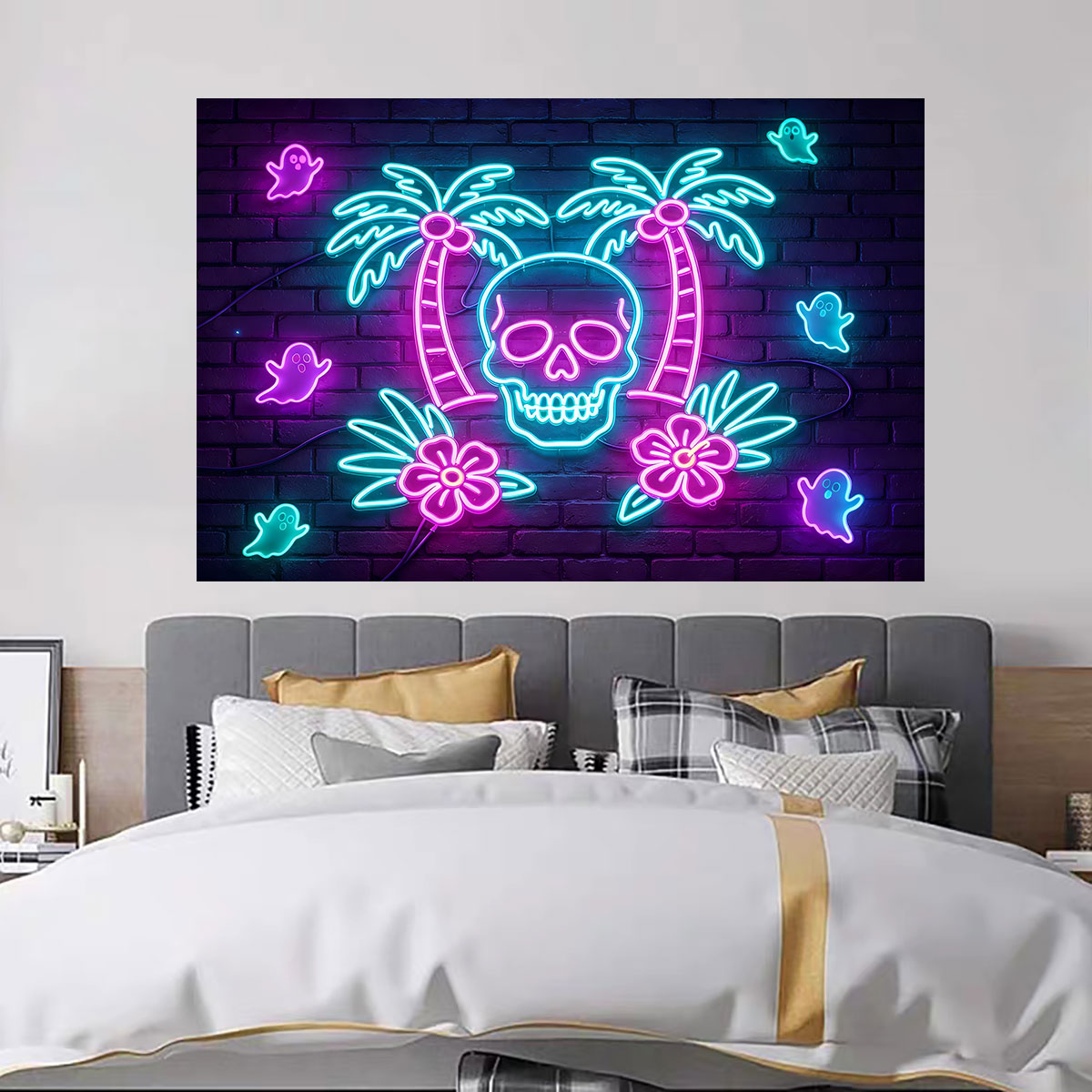 Неоновая светящаяся наклейка н – обзор и цена Wall Decor Lighting Tree