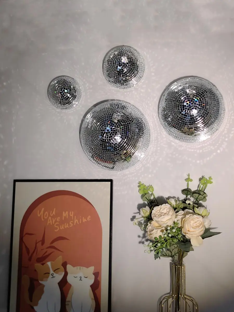 Новый настенный диско-шар с зе – обзор и цена Disco Ball Mirror