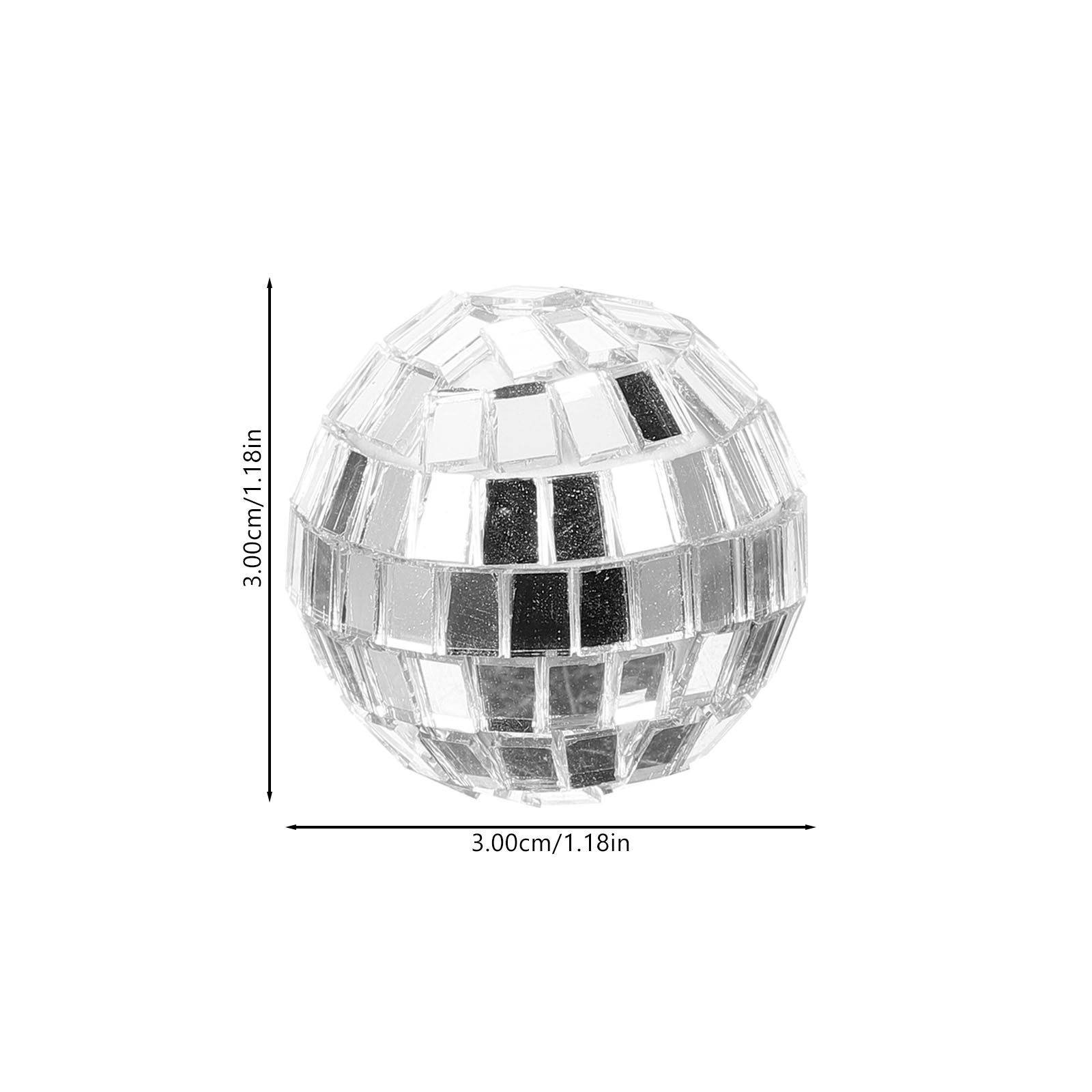 12 шт. серебристых подвесных з – обзор и цена Disco Ball Mirror