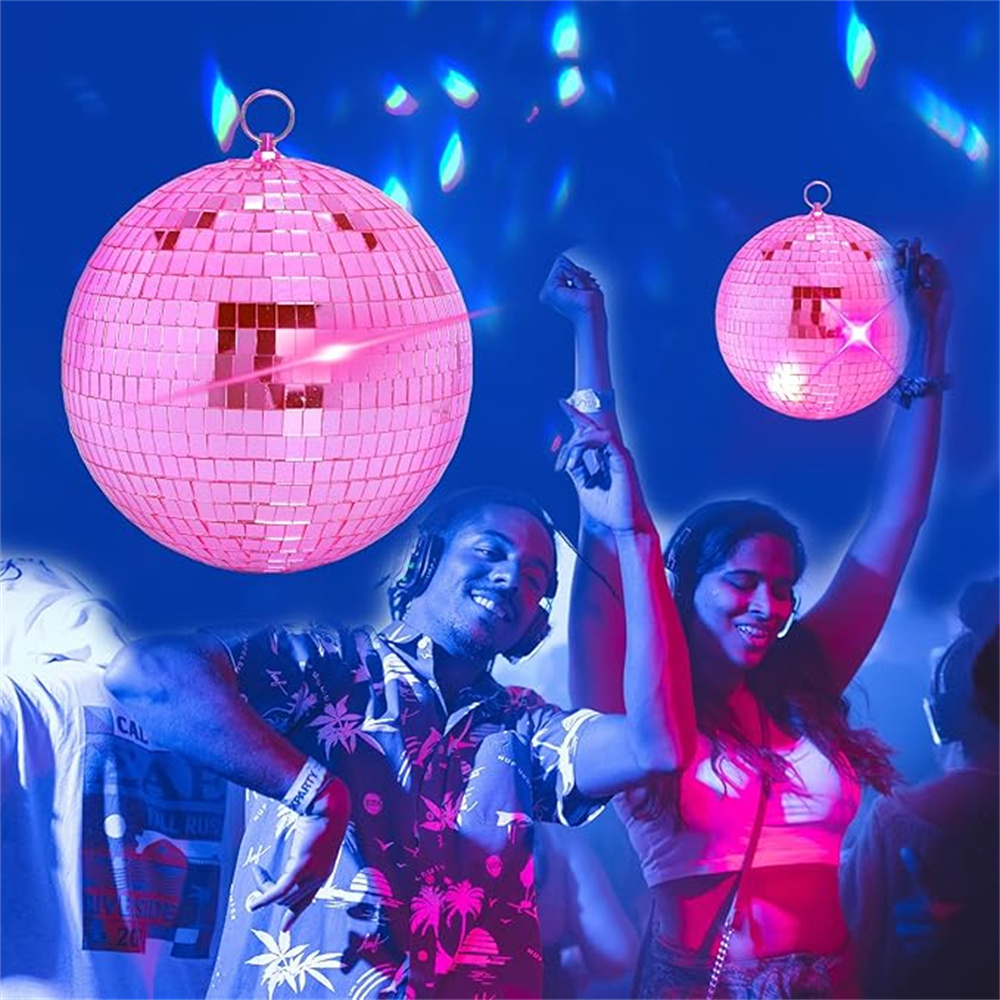 Розовые светоотражающие зеркал – обзор и цена Disco Ball Mirror