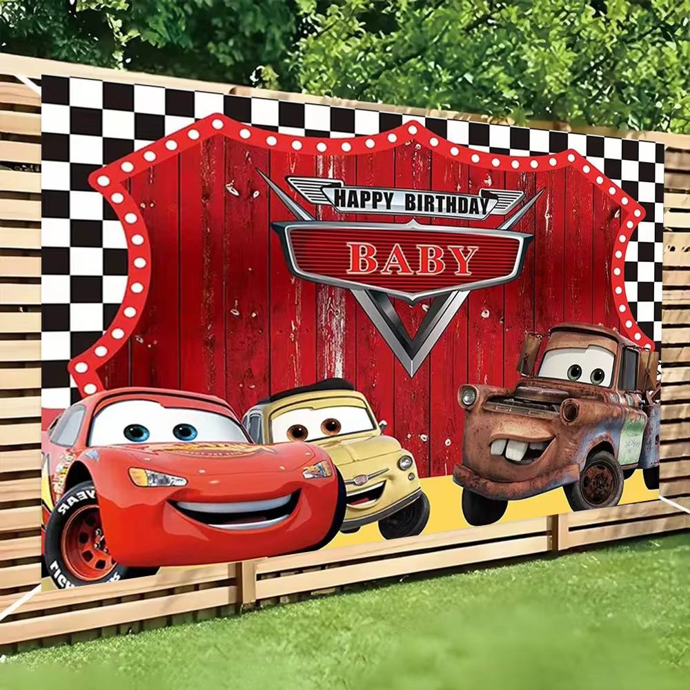Декорации для вечеринки в стил – обзор и цена Lighting Mcqueen Decor