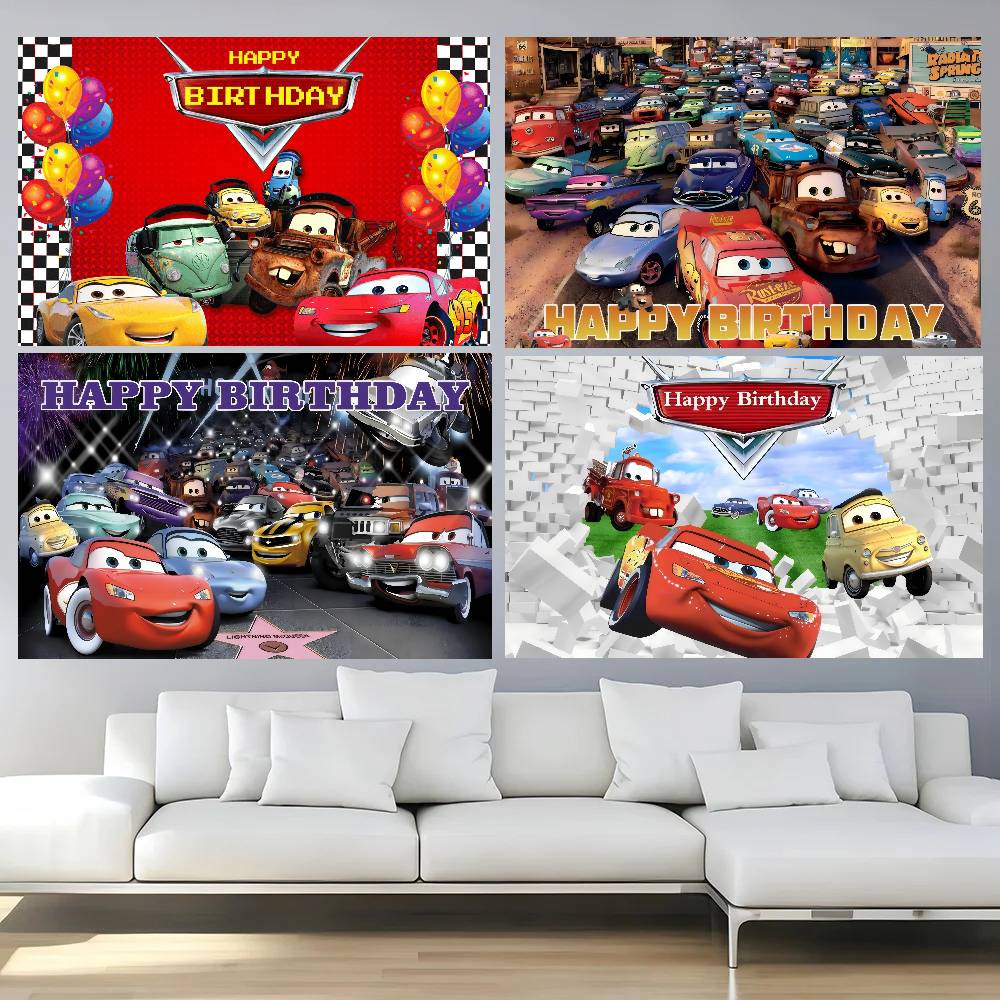Декорации для вечеринки в стил – обзор и цена Lighting Mcqueen Decor