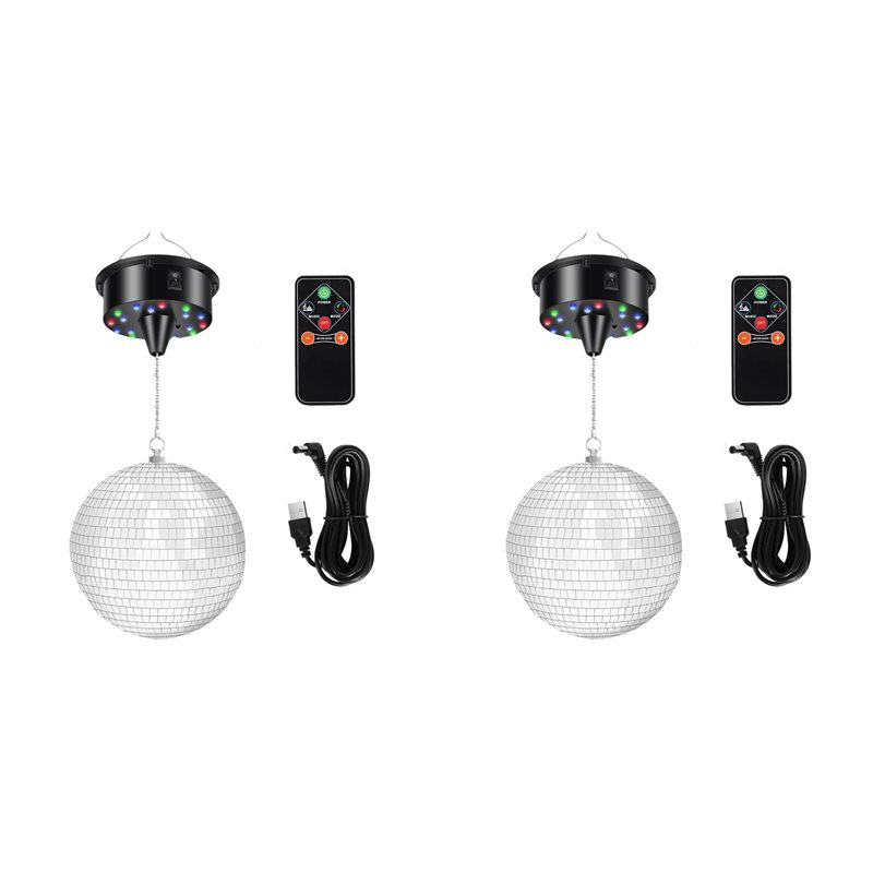 Набор из 2-х светящихся LED-зе – обзор и цена Disco Ball Mirror