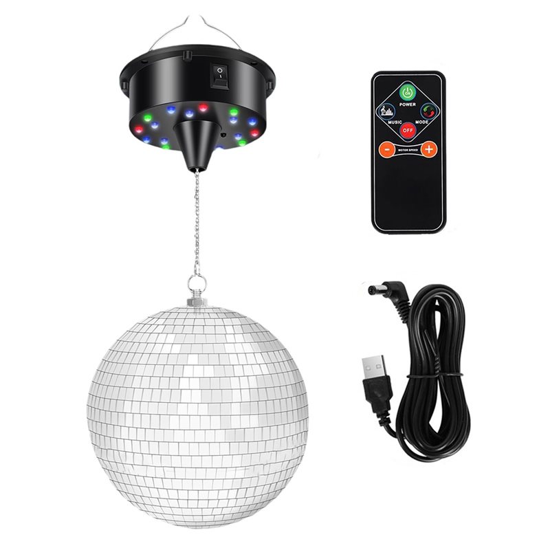 Набор из 2-х светящихся LED-зе – обзор и цена Disco Ball Mirror