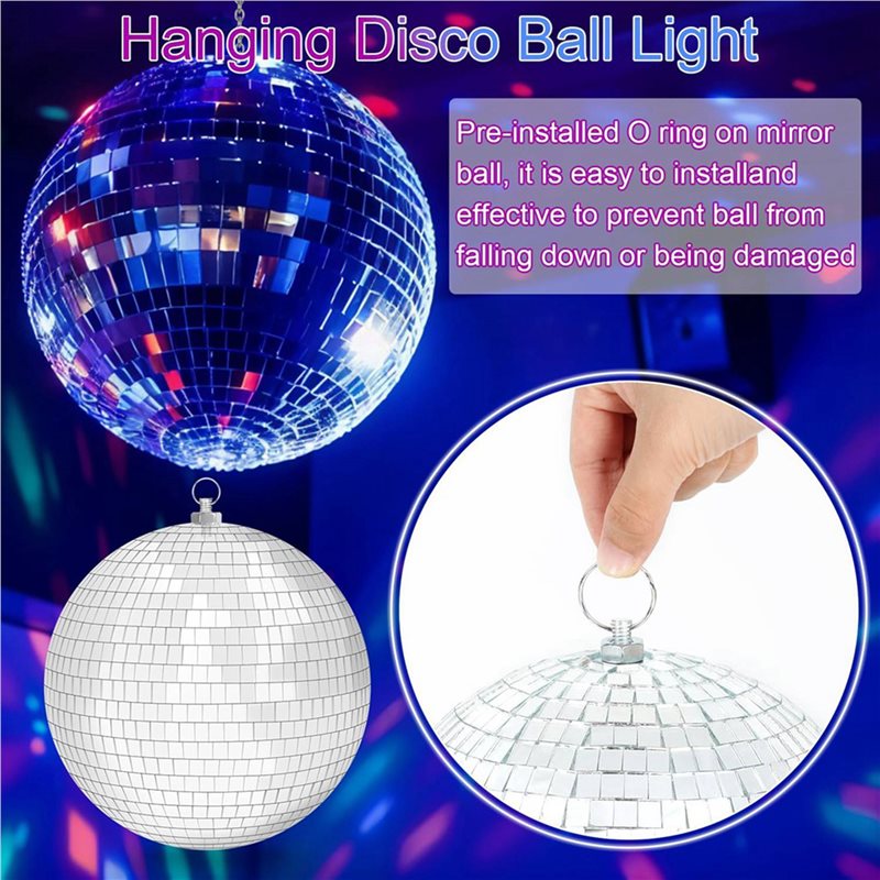 Набор из 2-х светящихся LED-зе – обзор и цена Disco Ball Mirror