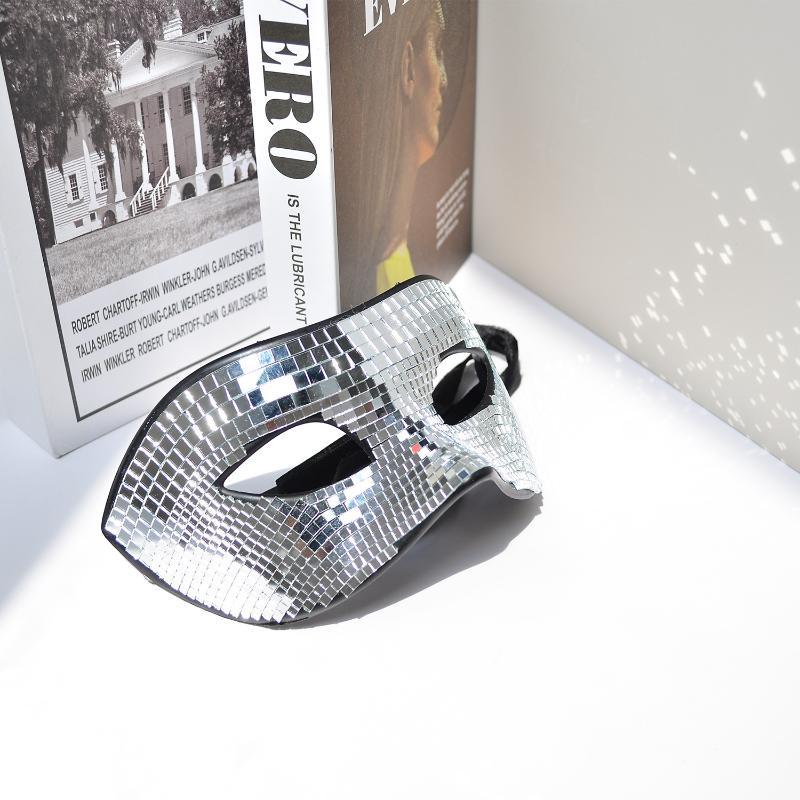 Маскарадная маска с блестками  – обзор и цена Disco Ball Mirror