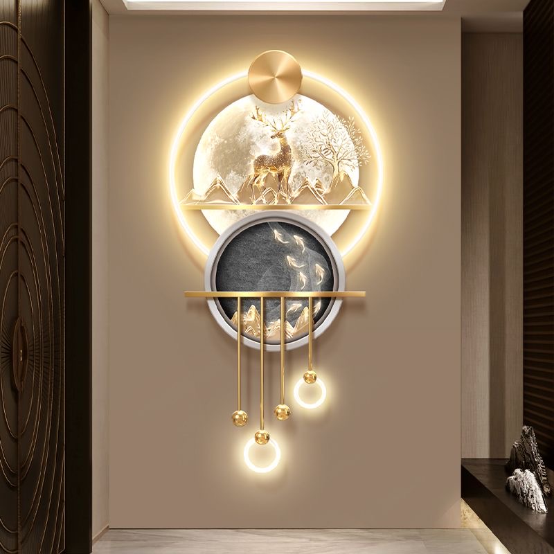 nq- Декоративная картина «Дене – обзор и цена Wall Decor Lighting Tree