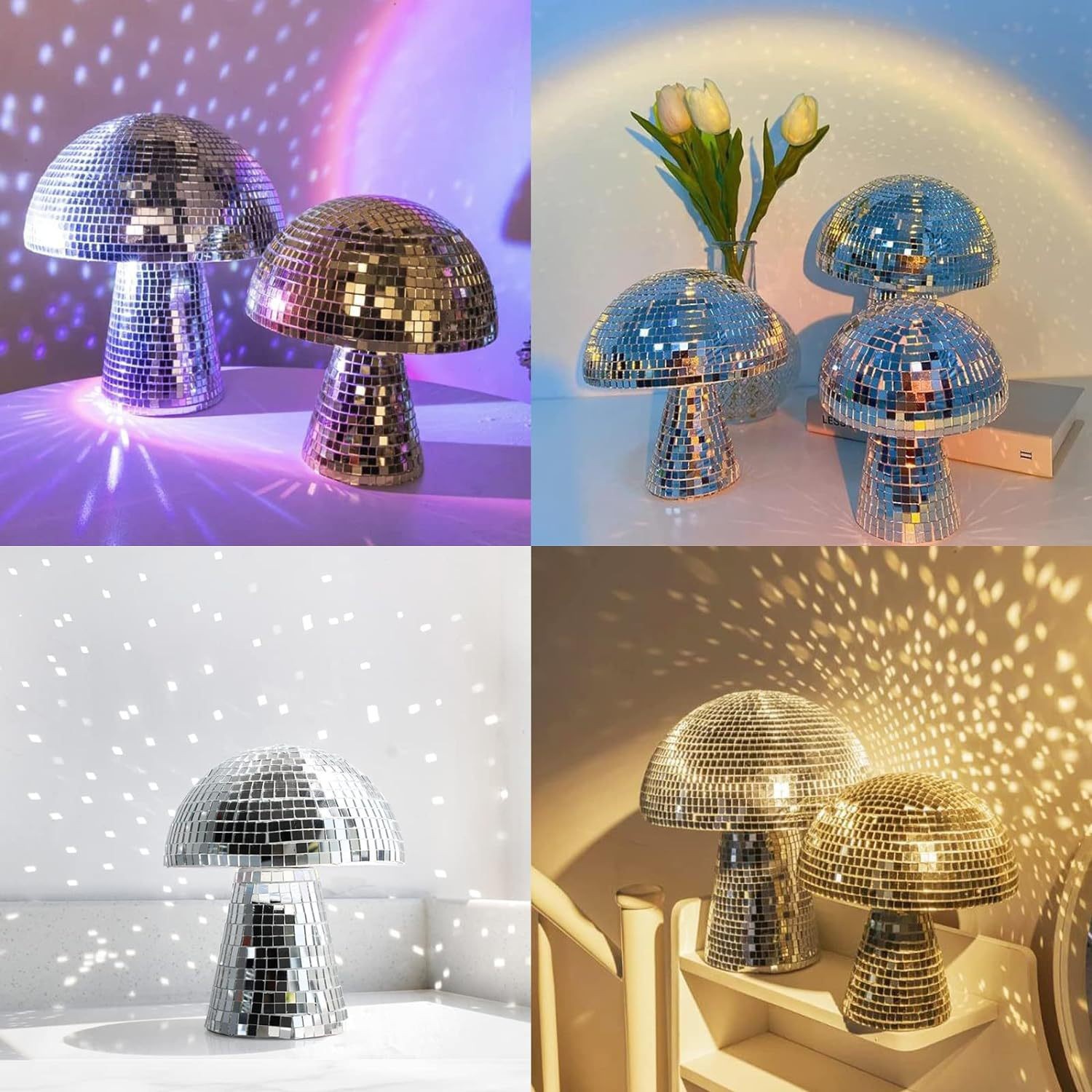 Зеркальная стеклянная плитка в – обзор и цена Disco Ball Mirror