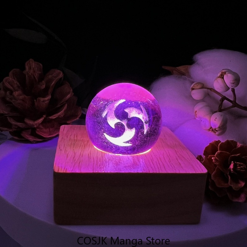 Ночник-шар из стекла с элемент – обзор и цена Elements Lighting Decor