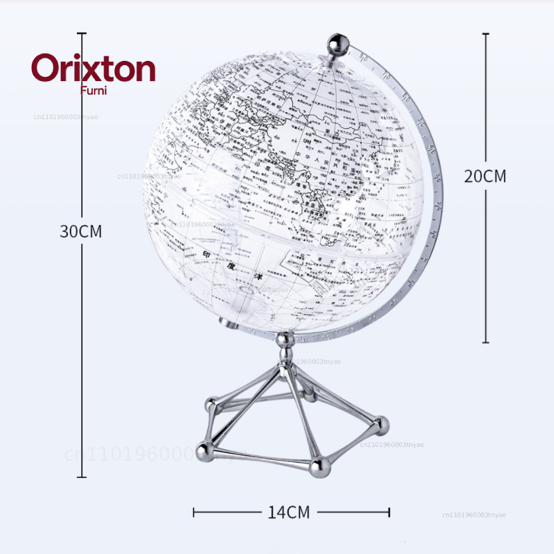 Светящийся LED-глобус, Прозрач – обзор и цена Lighting World Decor