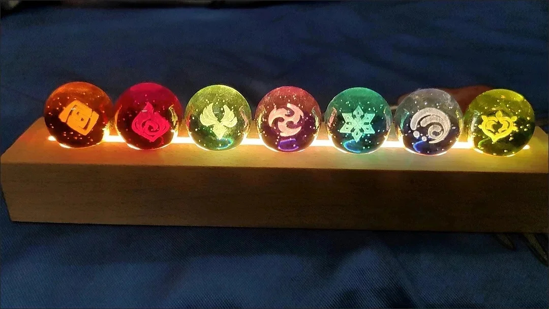 Игра Genshin Impact Хрустальны – обзор и цена Elements Lighting Decor