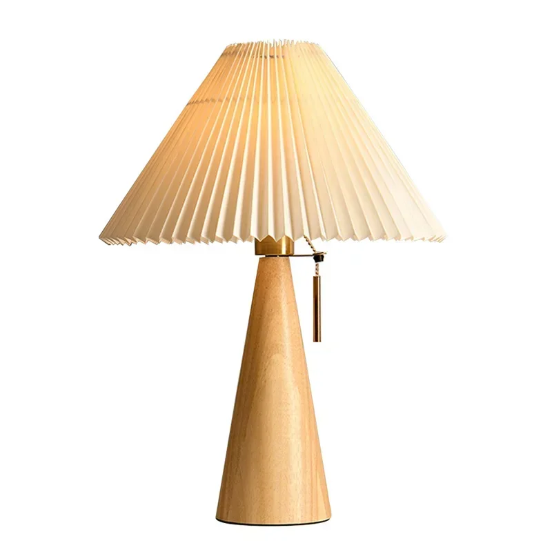 Ретро-настольная лампа с плисс – обзор и цена Lighting Table Decor