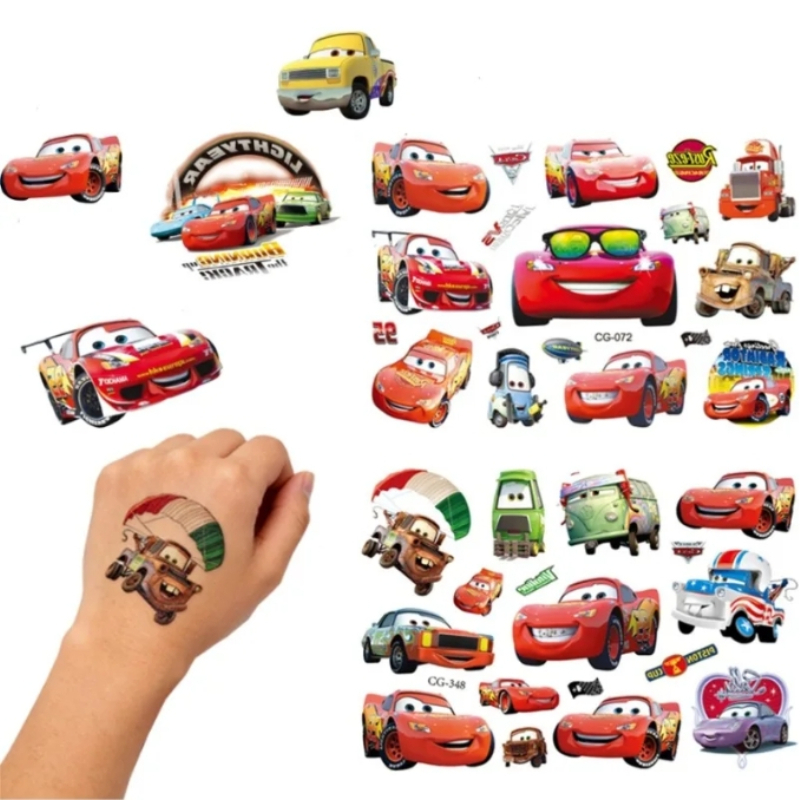 Временные татуировки для детей – обзор и цена Lighting Mcqueen Decor