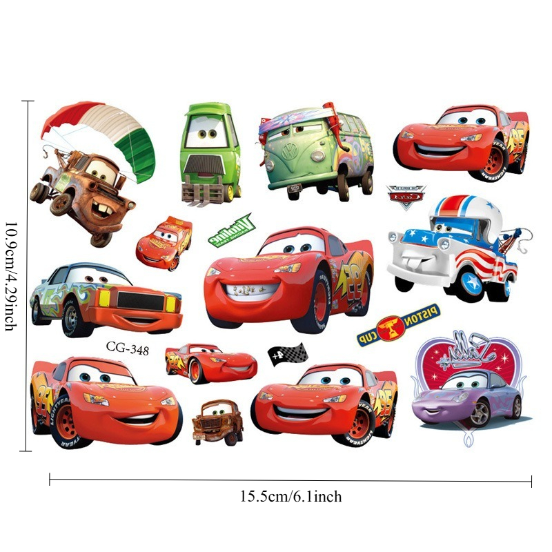 Временные татуировки для детей – обзор и цена Lighting Mcqueen Decor