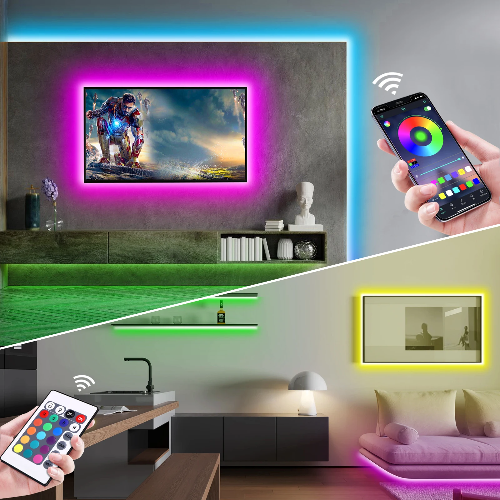 1-5 м RGB светодиодный неоновы – обзор и цена Lighting Decor Items