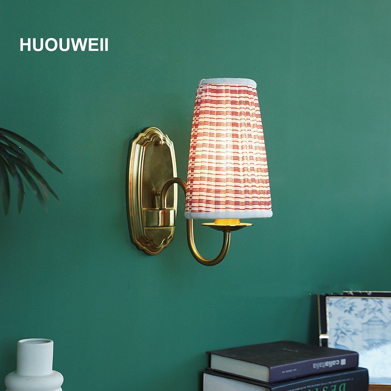 Настенный светильник из ткани  – обзор и цена Elements Lighting Decor